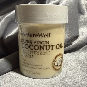 Naturewell Extra Virgin Coconut Oil Moisturizing Cream New 16oz  Cruelty Free US